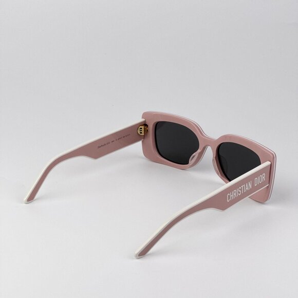 Dior DIORPACIFIC S1U Sunglasses – Pink & White Rectangle Frame | Model 40A0 main image 5